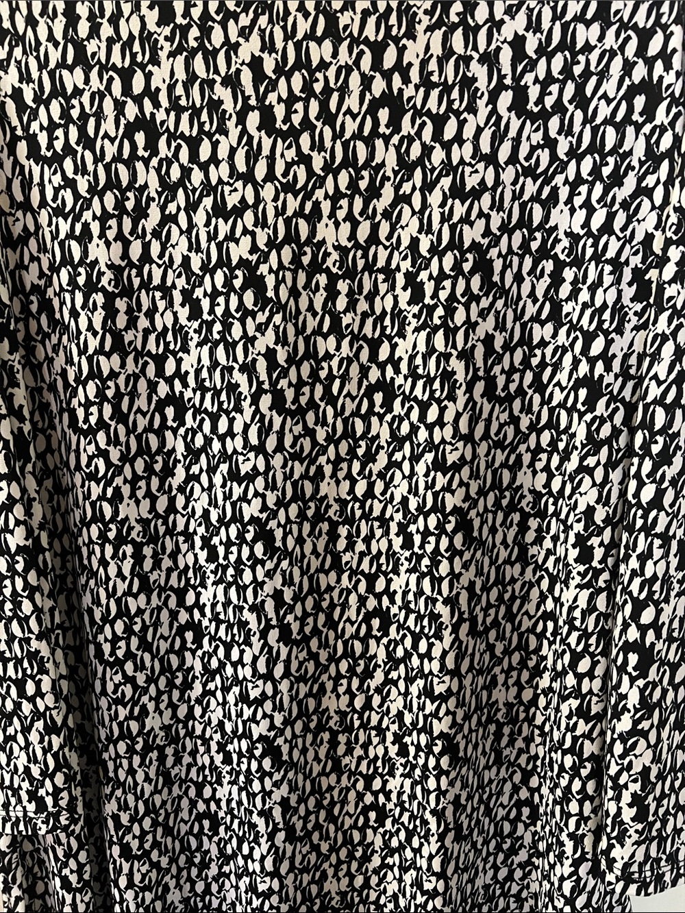 Black & White Printed Women’s Skirt